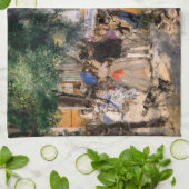 Linge De Cuisine Pierre-Auguste Renoir - Baignade sur la Seine (Plié)