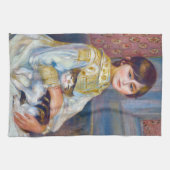 Linge De Cuisine Pierre-Auguste Renoir - Enfant avec chat (Horizontal)