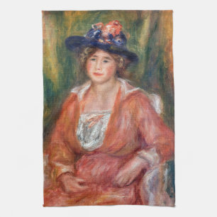Linge De Cuisine Pierre-Auguste Renoir - Portrait d'une femme assis