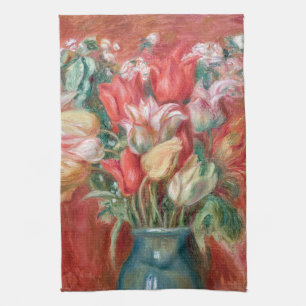Linge De Cuisine Pierre-Auguste Renoir - Tulip Bouquet