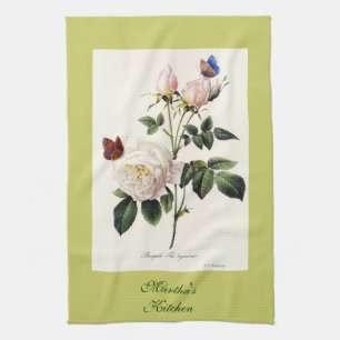 Linge De Cuisine Pierre Joseph Redouté, fleurs de rose arts botaniq