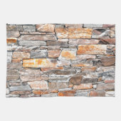 Linge De Cuisine Pierre | motif en pierre naturelle | briques (Horizontal)