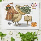 Linge De Cuisine Pierre pelican's brilliant beak (Plié)