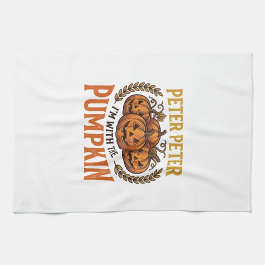 Linge De Cuisine Pierre Pierre Citrouille Conception de maillot Hal (Horizontal)