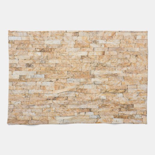 Linge De Cuisine Pierres motif (Horizontal)