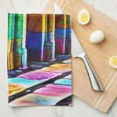 Linge De Cuisine Pierres psychédéliques (Quart Plié)