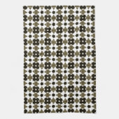 Linge De Cuisine Pierres sombres Formes soignées (Vertical)