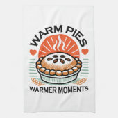 Linge De Cuisine Pies chaudes Moments plus chauds - Conception d'au (Vertical)