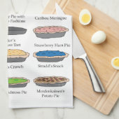 Linge De Cuisine Pies de réseau neuronal (Quart Plié)