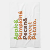 Linge De Cuisine Pies de vacances ~ Fête Noël Thanksgiving Noël (Vertical)