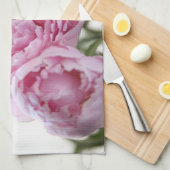 Linge De Cuisine Pies roses (Quart Plié)