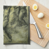 Linge De Cuisine Pieta de Michel-Ange pour Vittoria Colonna (Quart Plié)