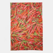 Linge De Cuisine piments rouges (Vertical)