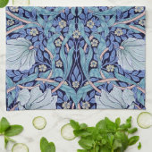 Linge De Cuisine Pimpernel Blue, William Morris (Plié)