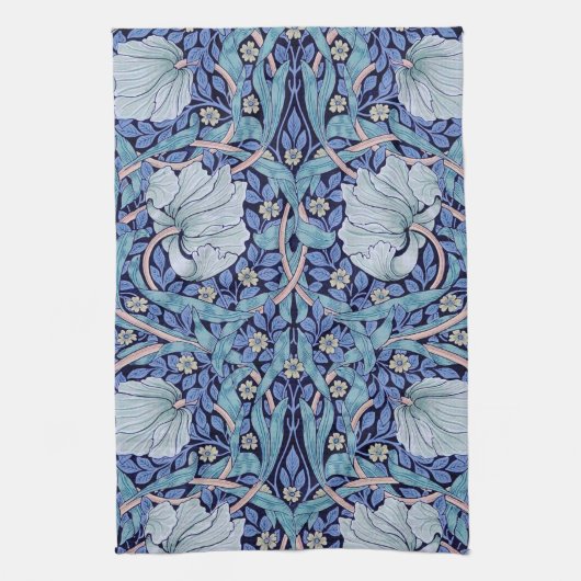 Linge De Cuisine Pimpernel Blue, William Morris (Vertical)
