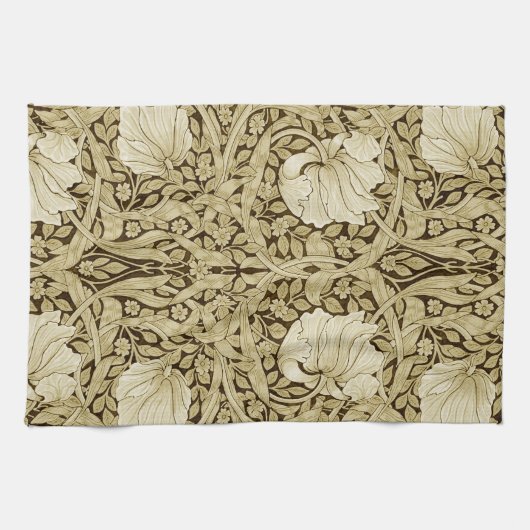Linge De Cuisine Pimpernel Gold, William Morris (Horizontal)