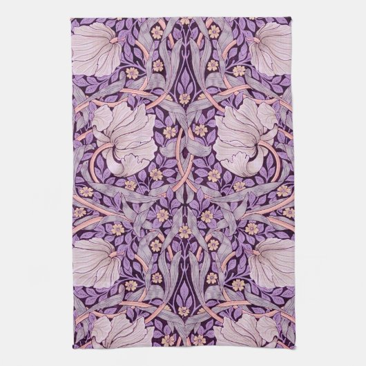 Linge De Cuisine Pimpernel Purple, William Morris (Vertical)