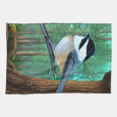 Linge De Cuisine Pin À feuillage persistant rustique (Horizontal)