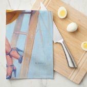 Linge De Cuisine Pince vers le haut (Quart Plié)