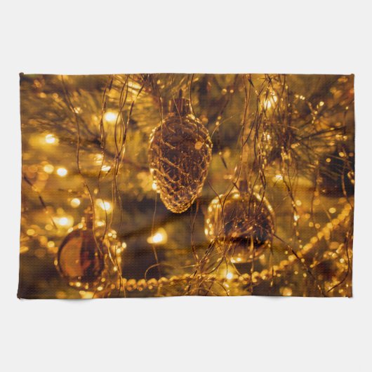 Linge De Cuisine Pine de Noël (Horizontal)