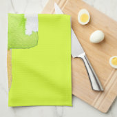 Linge De Cuisine Pine Lime popsicle pop art nourriture mignonne (Quart Plié)