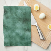 Linge De Cuisine Pine vert Turquoise (Quart Plié)