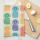 Linge De Cuisine Pineapple Pattern (Quart Plié)