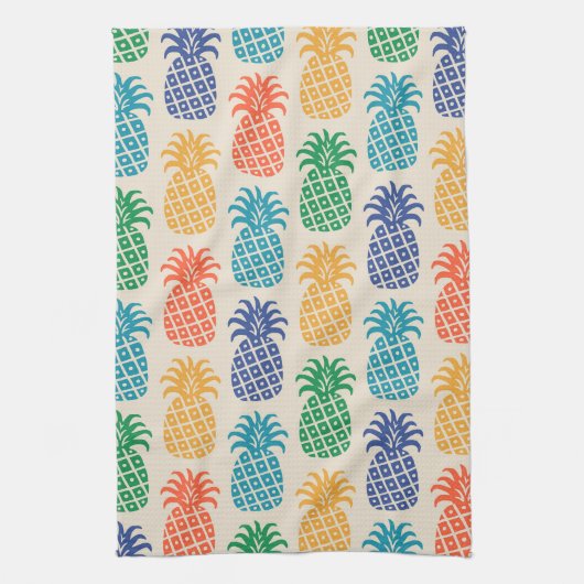 Linge De Cuisine Pineapple Pattern (Vertical)