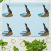Linge De Cuisine Pingouin beau, (Plié)