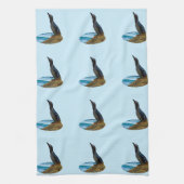 Linge De Cuisine Pingouin beau, (Vertical)