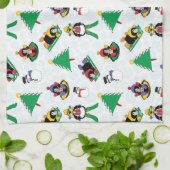Linge De Cuisine Pingouin de Noël (Plié)