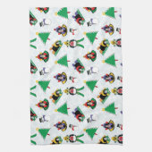 Linge De Cuisine Pingouin de Noël (Vertical)