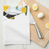 Linge De Cuisine Pingouin en service de chef (Quart Plié)