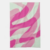 Linge De Cuisine Pink Abstract Artsy Kitchen Towel (Vertical)