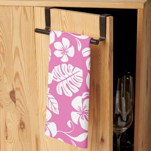 LINGE DE CUISINE PINK BIKINI (FLAMANT ROSE ROSE) (Pliage en tiers)