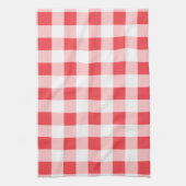 Linge De Cuisine Pink Gingham Kitchen Towel (Vertical)