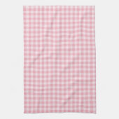 Linge De Cuisine Pink Gingham Pattern Girly Check Plaid Checkered (Vertical)