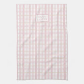 Linge De Cuisine Pink Mix Plaid (Vertical)