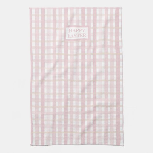 Linge De Cuisine Pink Mix Plaid (Vertical)