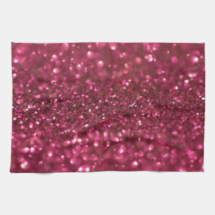Linge De Cuisine Pink Parties scintillant Girly Texure à la mode M