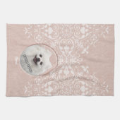 Linge De Cuisine Pink Pet mémorial élégant doux moderne damois (Horizontal)