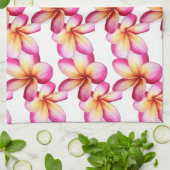 Linge De Cuisine Pink Plumeria (Plié)