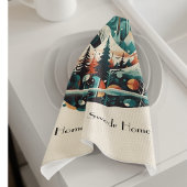 Linge De Cuisine Pins nordiques & Pics, coutume