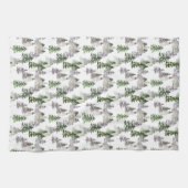 Linge De Cuisine Pins rustiques (Horizontal)