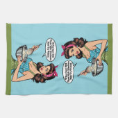 Linge De Cuisine Pinup rétro_ Avec gentillesse (Horizontal)
