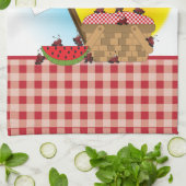 Linge De Cuisine Pique-nique dans le parc | Personnalisé (Plié)