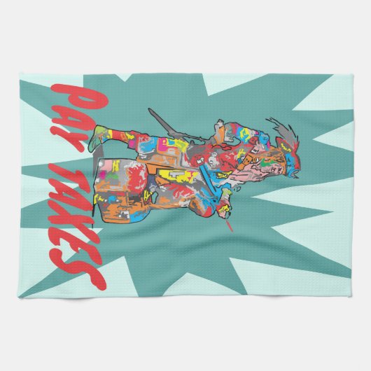 Linge De Cuisine Pirate (Horizontal)