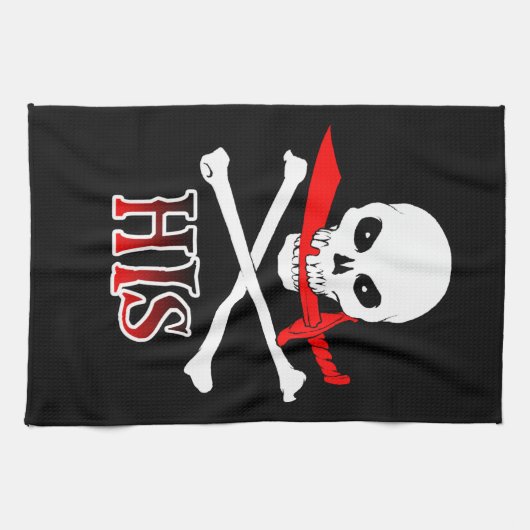 Linge De Cuisine Pirate (Horizontal)