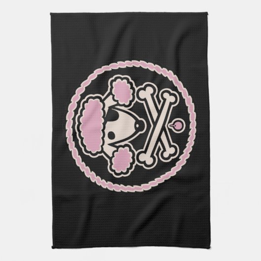 Linge De Cuisine Pirate 1cl de caniche (Vertical)