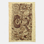 Linge De Cuisine Pirate de squelette d'Halloween (Vertical)